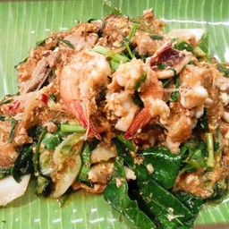 สุกี้แห้งทะเล