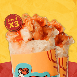 <🔥ลดแรง> ฮาโร่ย เหนียวไก่แร็พ S x3