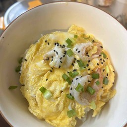 ข้าวไข่ข้นกุ้ง