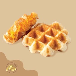 วาฟเฟิลฝอยทอง Foi thong waffle