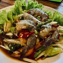 ตำกุ้ง.