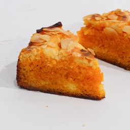 Orange Chunky Cream Cheese Cake