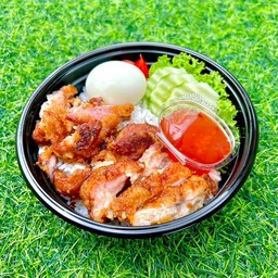 ข้าวไก่ทอด