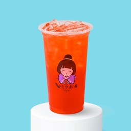 ชาเขียวสตรอเบอรี่(Strawberry Green Tea)