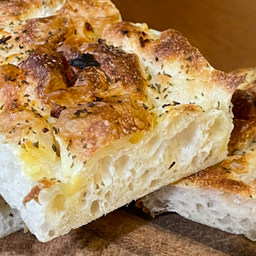 Garlic butter focaccia