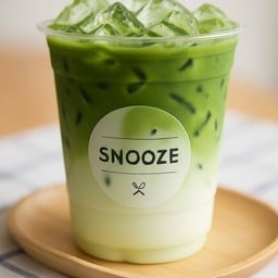 ชาเขียวมัธฉะ ลาเต้เย็น