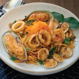 สปาเก็ตตี้ต้มยำซีฟู้ด