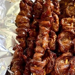 烤豬心 หัวใจหมู