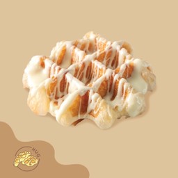 วาฟเฟิลไวท์ช็อค white chocolate waffle
