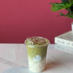 ชาเขียวมะพร้าวนมสด