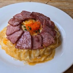 ข้าวไข่ข้นแฮมไข่กุ้ง