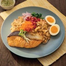 ข้าวแมวแซลมอน