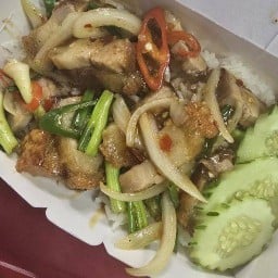 ไดโนเสาร์ ผัดกะเพรา
