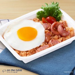 ข้าวผัดไส้กรอกอาราบิกิ