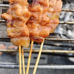 หมูปิ้งหน้าวัดป่าขะ