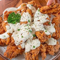 ไก่เกาหลี ชุดเล็ก ซอสซาวน์ครีม