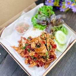 ข้าวกะเพราไก่