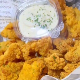 ไก่ป๊อบ ซอสหัวหอม