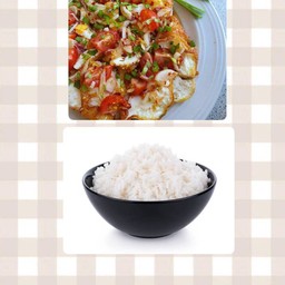 [เซตสุดฮิต] ยำไข่ดาว 3 ฟองอิ่มคุ้มจุใจ + ข้าวเปล่า