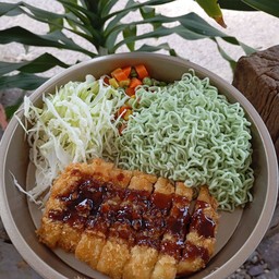 บะหมี่หมูทอดเทอริยากิ