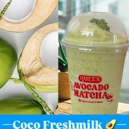 CoCo Freshmilk-อโวคาโด น้ำมะพร้าว นมสด