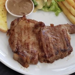 สเต๊กหมู