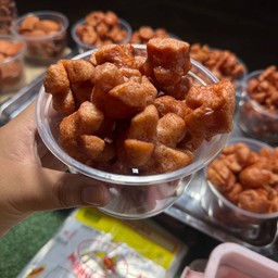 ไส้กรอกแดงทอด