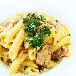 เพนเน่ คาโบนาร่า Penne Carbonara