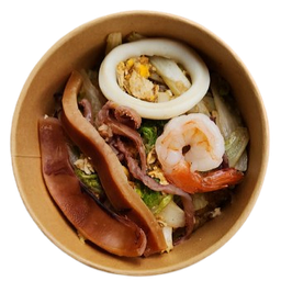 สุกี้ผัดแห้งทะเล สูตรเต้าหู้ยี้จากเมืองจีน