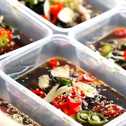 แซลม่อนดอง100กรัม