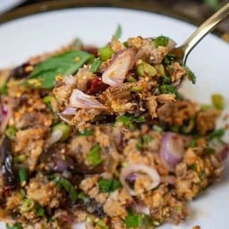 ลาบปลาดุกย่าง