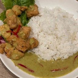 ไก่ทอดซอสเขียวหวาน