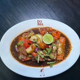 ยำแซลมอล  (ปลาร้า/ไม่ร้า)