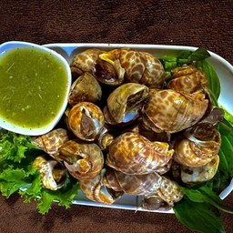 หอยหวานเผา