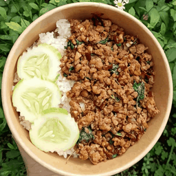 ข้าวกระเพราหมูสับ (2)