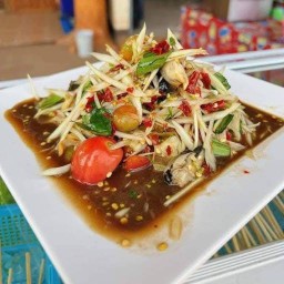 สุดยอดส้มตำ อาหารตามสั่ง แยกคลองโพธิ์