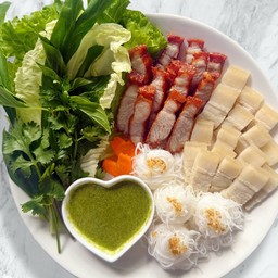 เมี่ยงสามชั้นต้ม+สามชั้นทอด