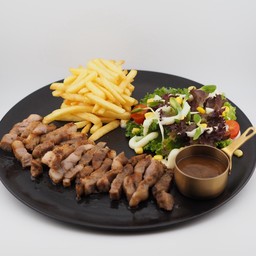 สเต็กหมูสันคอ