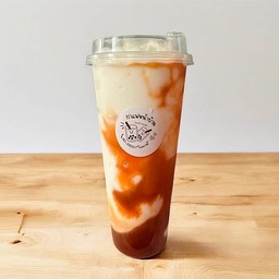 มะพร้าวนมสด  ( ชาไทย )  ปั่น