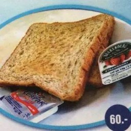 Toast with Butter and Jam