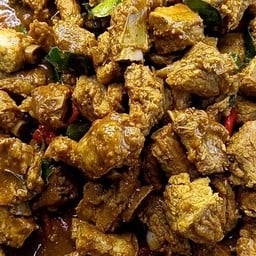 ซี่โครงหมูพริกแกงใต้