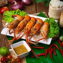 กุ้งแม่น้ำเผา (ครึ่งโล)