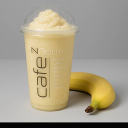 กล้วยนมสด+คาราเมลปั่น