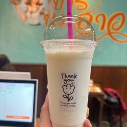 มะพร้าวนมสดปั่น