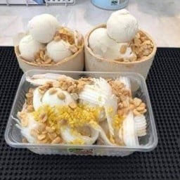 ไอติมบ้านสวน ไอติมกะทิสด น้ำมะพร้าวปั่น