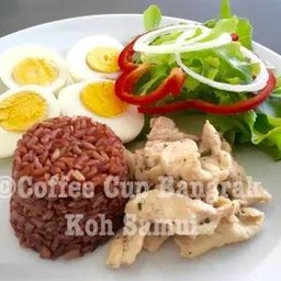 Grilled Chicken with Herb +Brown Rice