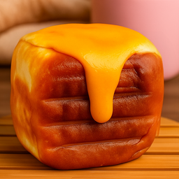 ปังปิ้งไส้ไข่เค็มเเดง