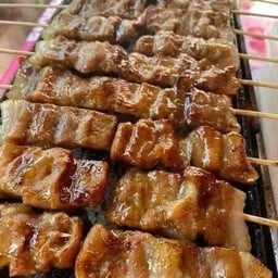 หมูปิ้งโบราณ-คลองด่าน