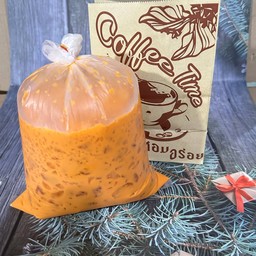 ชาไทยเย็นถุงกระดาษ