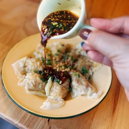 เกี๊ยวหมูสับทรงเครื่อง